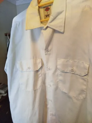 Camisa Dickies Talla L Blanca