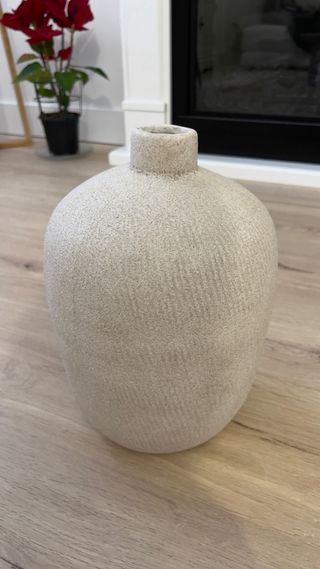 Jarrón Romia Beige Atmosphera