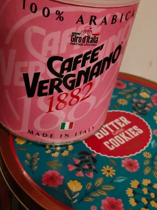 Set 6 scatole in latta