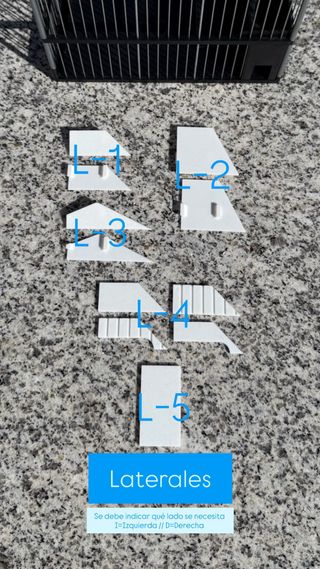 Tapas Jaula C2 Delanteras