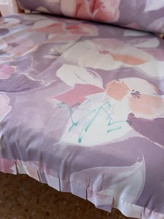 2 Sillones Madera Estampado Floral