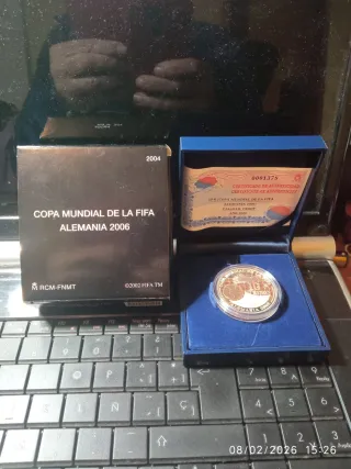 Moneda 10€ Plata FIFA Alemania 2006