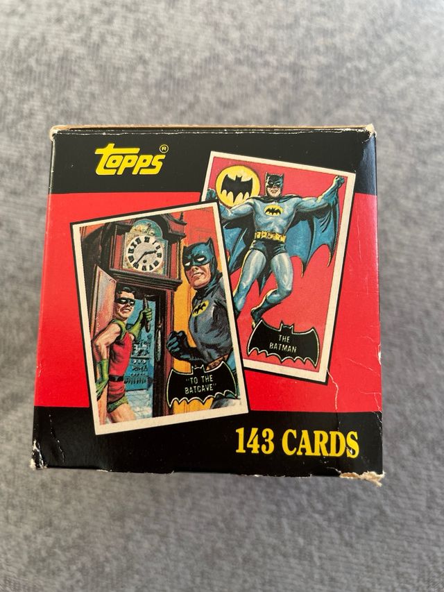 Caja cromos Topps Batman Deluxe Reissue Edition