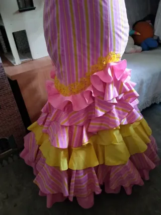 Traje Flamenca gitana sevillana t.38