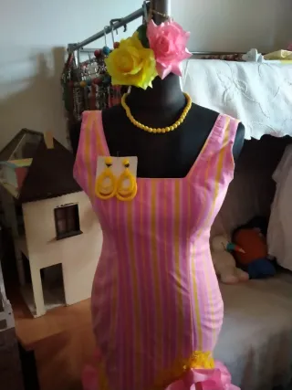 Traje Flamenca gitana sevillana t.38