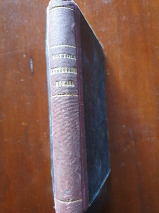 Libro Antico Disegno nella Letteratura Romana 1927