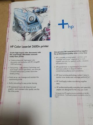 HP Color LaserJet 2600n - Para Revisar
