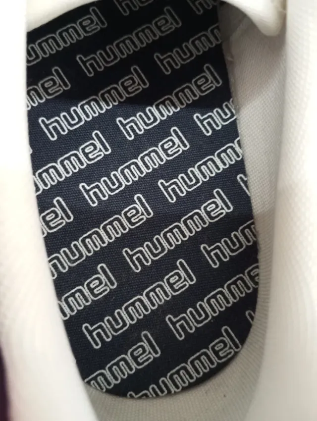 Zapatillas Hummel Hombre Blancas y Azul