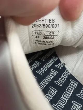 Zapatillas Hummel Hombre Blancas y Azul