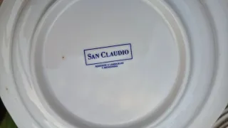 Vajilla San Claudio Porcelana Blanca