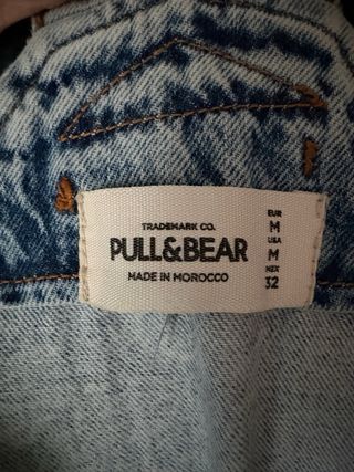 Peto vaquero desgastado