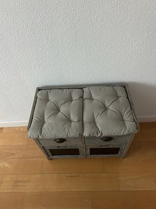 Banco Zapatero con Cajones