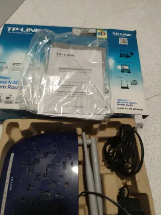 TP-LINK TD-W8960N Modem Router ADSL2+