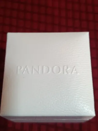 Anillo Pandora Baño Plata Talla 17 Corazón Púrpura