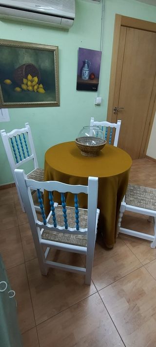 Sillas Castellanas Madera Maciza