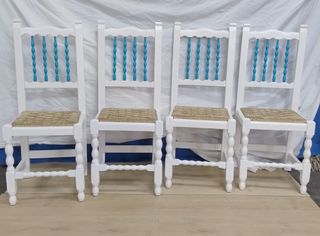 Sillas Castellanas Madera Maciza