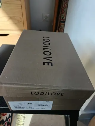 Sandalias Lodi Negras Talla 38 Gel