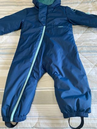 Tuta da sci bambino WED’ZE col. blu taglia 24 mesi