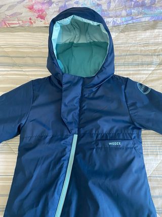 Tuta da sci bambino WED’ZE col. blu taglia 24 mesi
