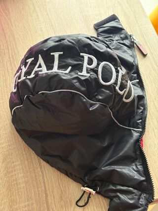 Chaqueta Polo Club Negra Roja