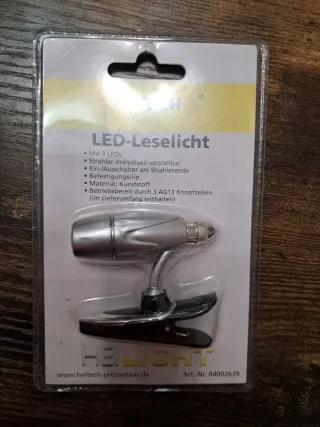 Luz LED para lectura HEITECH