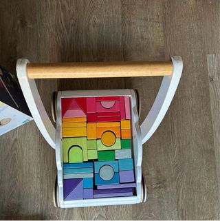 Caminador Bebé Petilou con Bloques Arcoíris