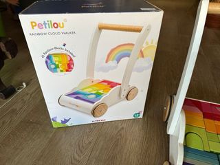 Caminador Bebé Petilou con Bloques Arcoíris