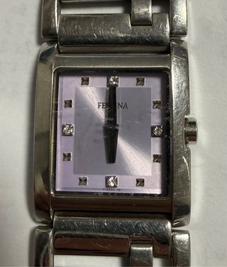 Reloj Festina Mujer Plata y Blanco