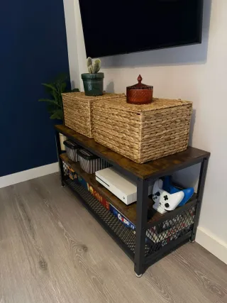 NUEVO Mueble salón 100cm madera y metal