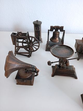 Lote 10 sacapuntas miniaturas Playme