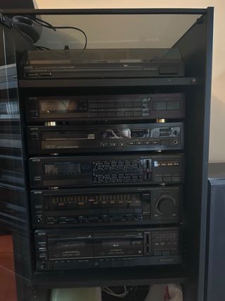 Equipo de música ISUTEC vintage completo