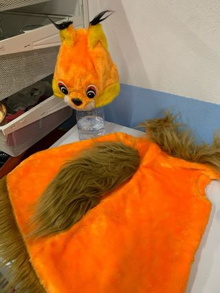 Disfraz ardilla 3-6 años