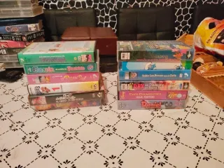 Lote VHS Películas Infantiles cada.una 3€