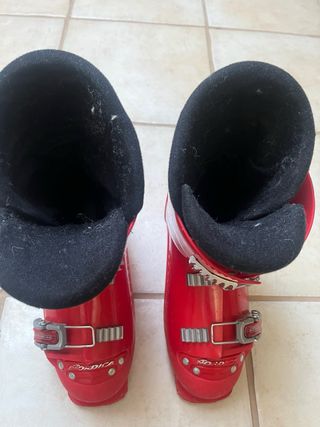 Botas Esquí Nordica GP TJ Rojas 25