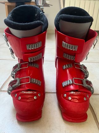 Botas Esquí Nordica GP TJ Rojas 25