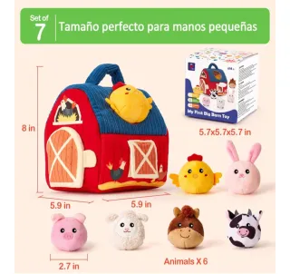 Juguete Granja Hahaland Peluches Bebé