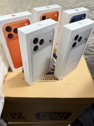 iPhone 17 pro max sin abrir con caja y ticket