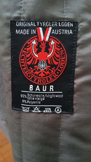 Abrigo Loden Austriaco Señora Verde