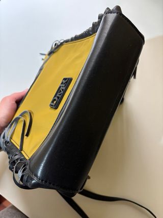 Bolso DMR flecos negro y verde militar