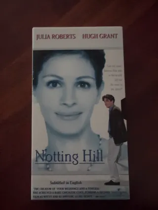 VHS en ingles : Tierras de Penumbra + Notting Hill
