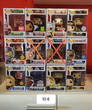 Funko Pop Marvel Colección
