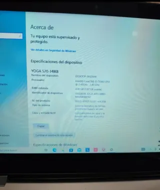 Lenovo Yoga 520-14IKB i3 7100U 4/128GB