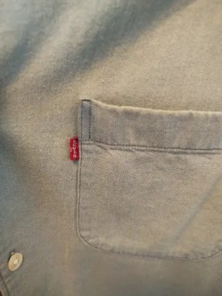 Camisa Levi's XL Estilo Cubano Manga Corta