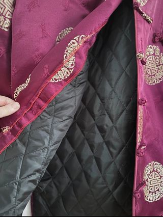 Chaqueta China, Kimono Cuello Mandarín, Invierno