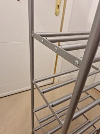 Zapatero/Estantería Metálica Extensible