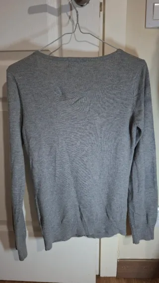 Cárdigan de punto Amichi Gris Talla M