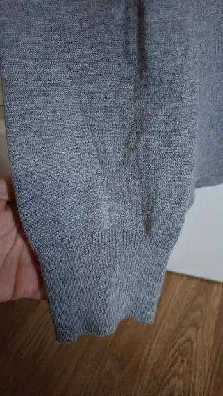 Cárdigan de punto Amichi Gris Talla M