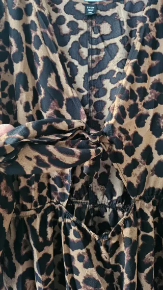 Mono Slaydiva Leopardo SHEIN Talla Grande
