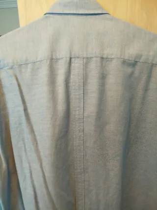 Camisa Fred Perry XL Azul Claro