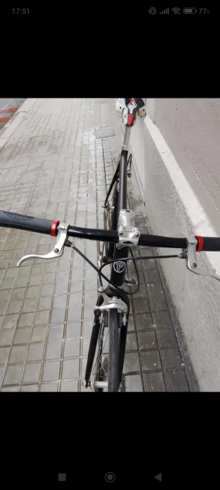 Bicicleta Fixie Negra